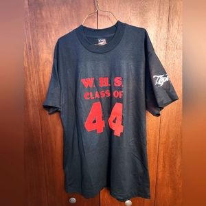 WHS Class of 44, Vintage Single Stitch Mens Shirt Size XL USA